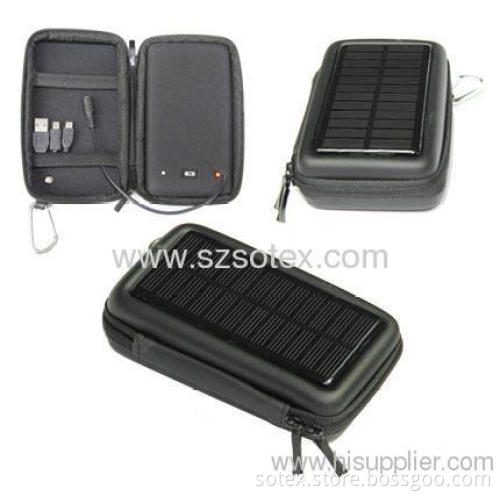 Power Bank With Solar Bag For Cameras And Phones